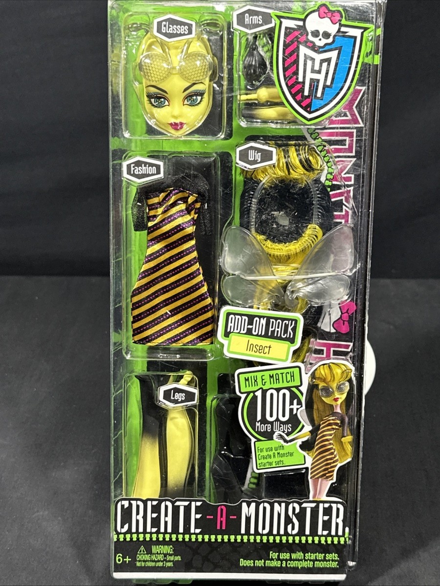 Monster High Create a Monster INSECT Add-on Pack Doll Accessory