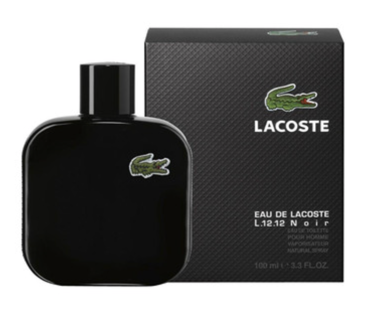 Lacoste Eau de Lacoste L.12.12. Noir - 100ml Eau De Toilette Spray For Him - New