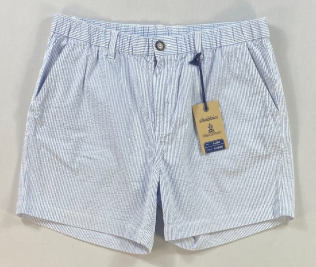 Men's Chubbies The Bushwoods 5.5" Seersucker Shorts NEW