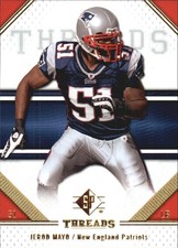 2009 SP Threads #48 Jerod Mayo - FB