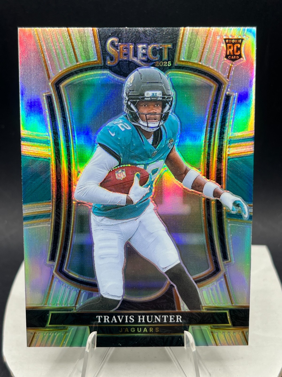 Travis Hunter 2025 Panini Select #128 Silver Prizm  (RC) -765
