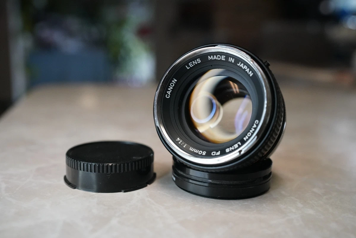 Canon FD 50mm f/1.4 Camera Lenses for sale | eBay