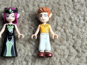 Lego Elves Ragana Shadowflame + Jynx The Cat + Johnny Baker Minifigures 41180