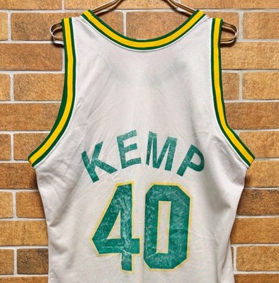 SEATTLE SUPERSONICS #40 SHAWN KEMP BASKETBALL SHIRT JERSEY