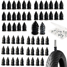 60 Pcs Tire Repair Rubber Nail Screw Tire Plugs Quick Puncture for Car Tru
