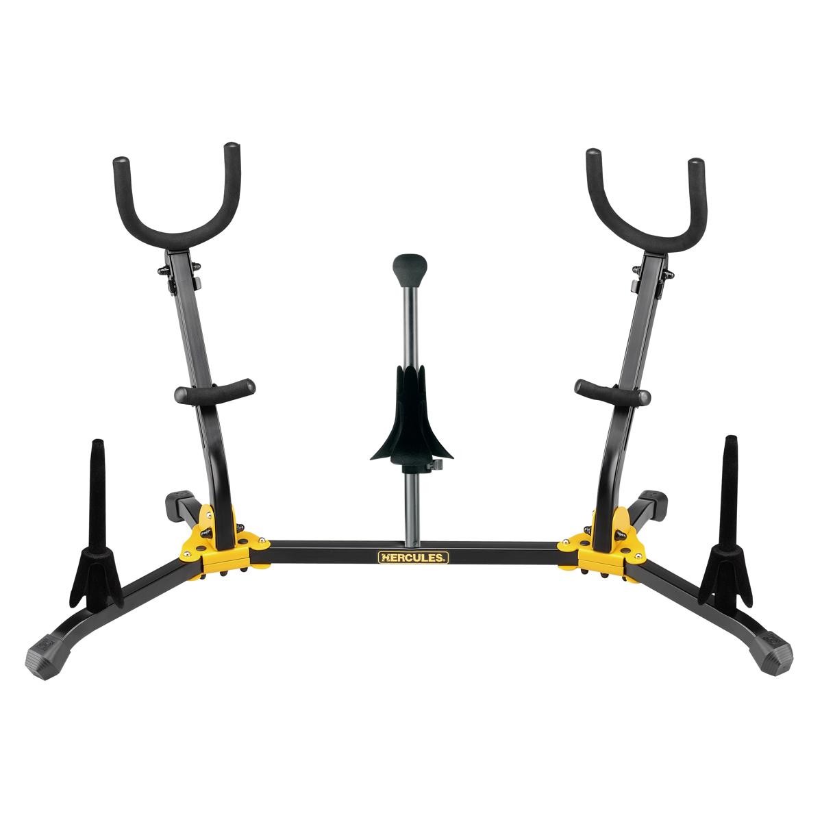 Подставка для саксофона Hercules Stands DS538B на 2 альта/тенора и сопрано с 2 кларнетами