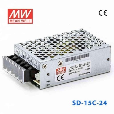   SD-15C-24 DC-DC Converter - 15W - 36~72V in 24V out *yt