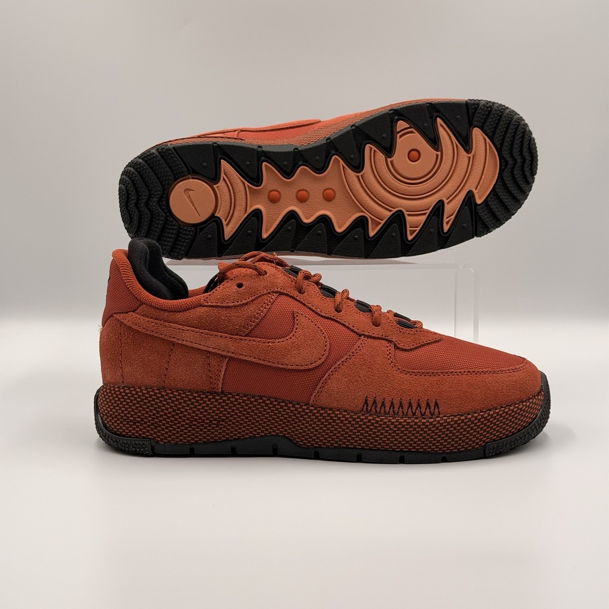 Womens Size 7.5 Nike Air Force 1 Wild Rugged Orange FB2348-800 | eBay