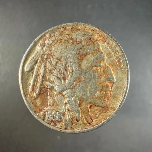 1938-D Buffalo Nickel - Final Year - Good Condition