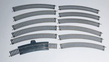 BACHMANN Lot Of 12 Piece 11 R18  - 30 Curved Brass Track W/Terminal Retailers
