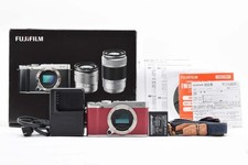 Fujifilm X-A1 Mirrorless Digital Camera Body Red Excellent Condition