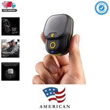 Wearable Bluetooth V5.3 Speaker, 30H Working Time Clip-On Wireless Jobsite Wa...