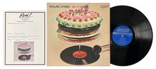 KEITH RICHARDS & MICK JAGGER Signed LET IT BLEED Vinyl Record ROGER EPPERSON COA