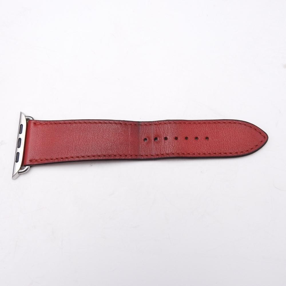 Apple Watch Hermès Genuine Leather Band 44mm Rouge Piment Apple Watch Hermès Genuine Leather Band 44mm Rouge Piment