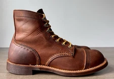 Red Wing Boots 8085 Iron Ranger Copper Rough & Tough - Size 7.5 D