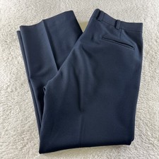 Vintage Levi's Pants Mens 36x30 Navy Blue Action Slacks Made in USA 80s Wide