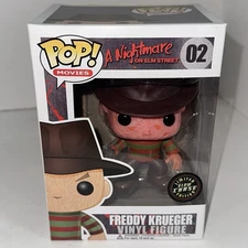 Funko POP! Nightmare on Elm Street - Freddy Krueger #02 Chase Glow RARE! 