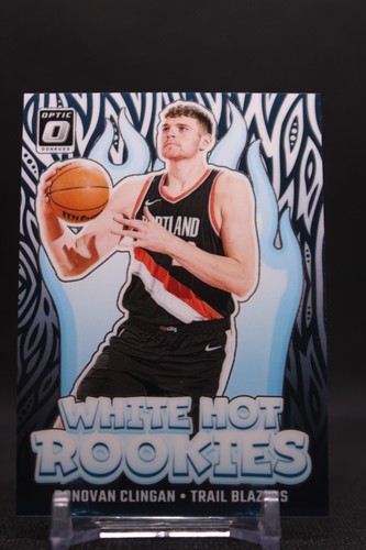 Donovan Clingan #11 2024-25 Donruss Optic White Hot Rookies RC