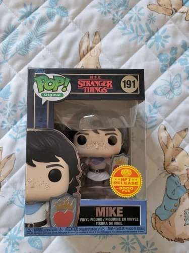 FUNKO POP DIGITAL STRANGER THINGS #191 MIKE WHEELER LEGENDARY LE 2406 PIECES