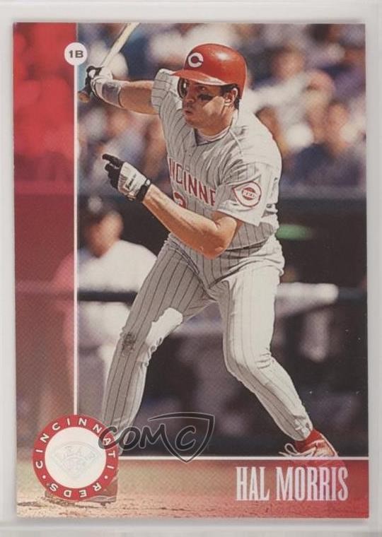 1996 Leaf Silver Hal Morris #175 2k3
