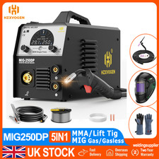 5IN1 MIG Welder 200A Pulse Aluminium Gas NoGas MIG MMA Lift TIG Welding Machine