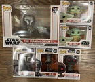 Funko Pop Star Wars Smugglers Bounty The Mandalorian Lot 390 326 328 351 378 368