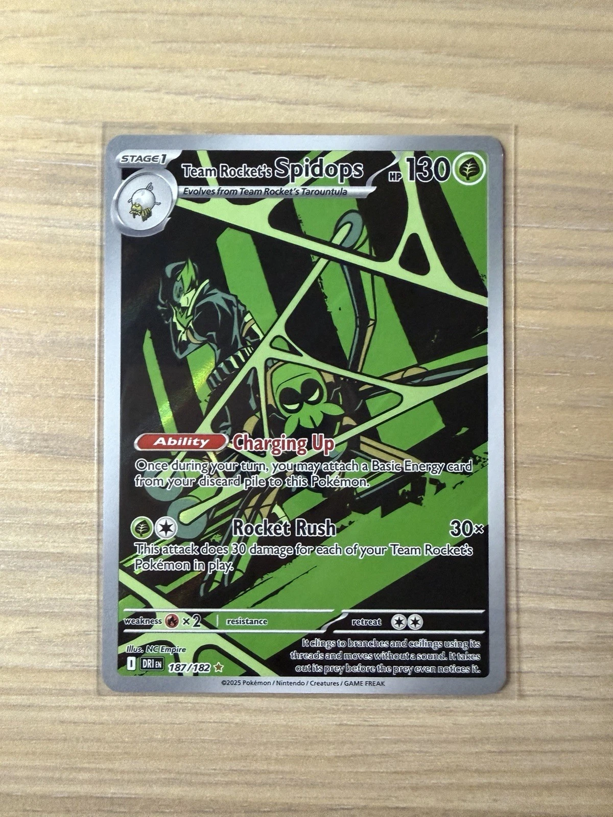 Team Rocket's Spidops - Destined Rivals #187 Price & Value ($4.89