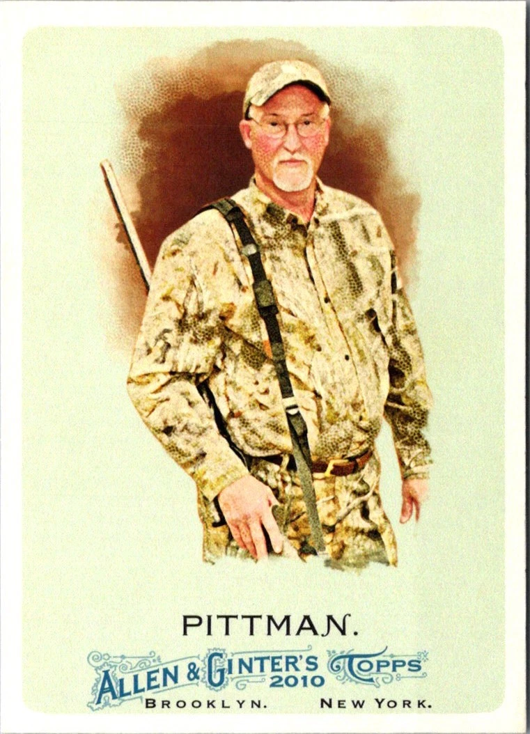 Preston Pittman trading card