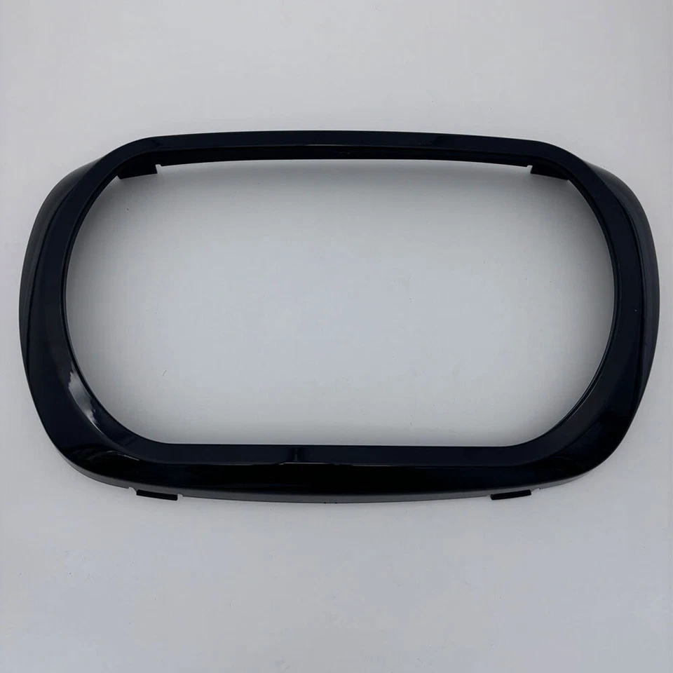 Para Harley Davidson Road Glide 2004-2013 Motor Negro Faro Anillo Bisel Borde Foto 3 de 4