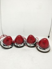 Vintage Red Clearance Side Marker Lamp Cab Brakelamp Car Bus Truck Trailer