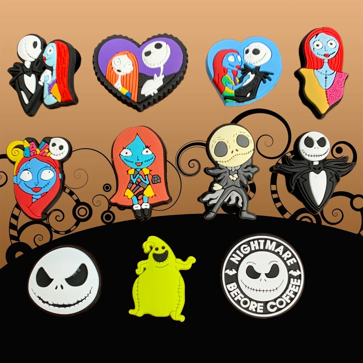 Jack skellington jibbitz hot sale