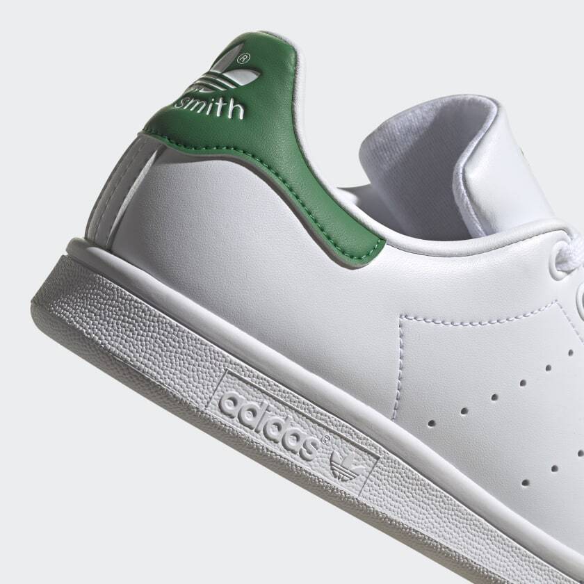 Adidas Stan Smith Sneakers White Green Womens Casual Sneaker