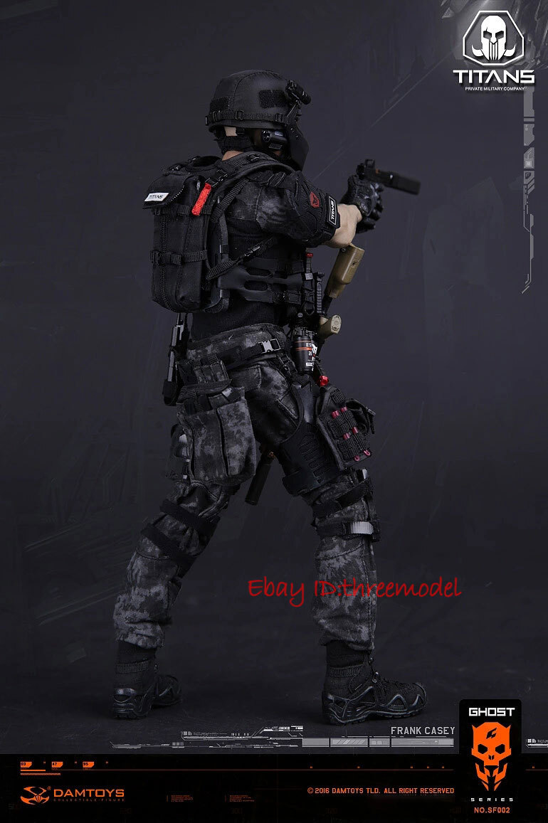 【DAMTOYS】SF002 GHOST SERIES TITANS PMC DAMTOYS DAM 1/6 SF002 GHOST SERIE TITANS PMC Frank Casey