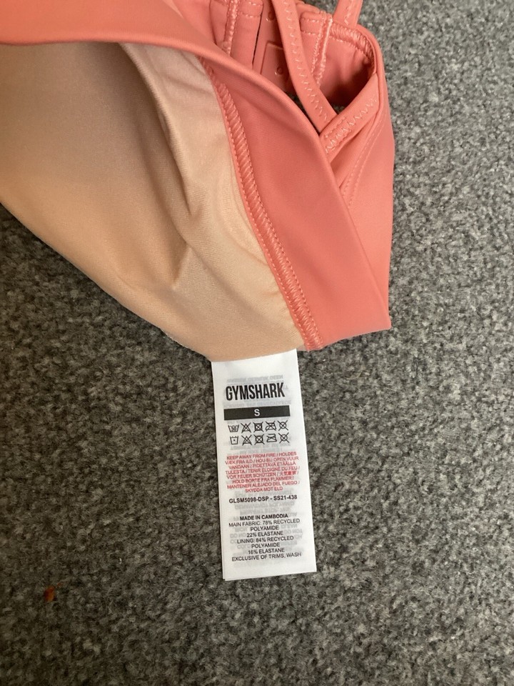 Gym Shark Black Sports Bra Womens Size Small Sports Wear eBay