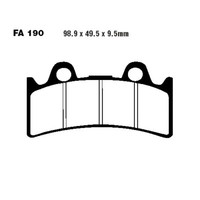 EBC BremsbeläGe Vorn Passend FüR Yamaha FZR 1000 Genesis Exup Bj. 1994-1995