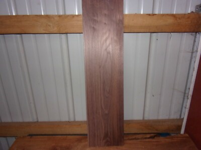 1 PC WALNUT LUMBER WOOD KILN DRIED BOARD 28 9/16''X 7 3/16''X 7/8'' LOT 634Q FLAT