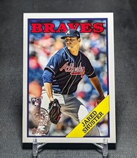 Jared Shuster 1988 Rookie RC 2023 Topps Update Card #88US-32 Atlanta Braves