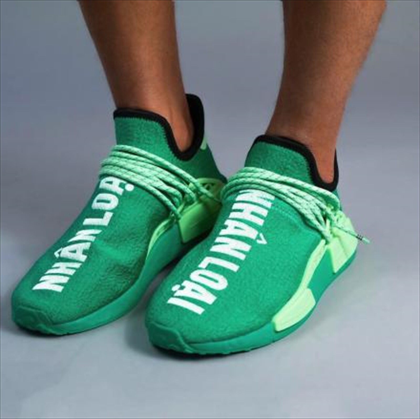 nmd human race green