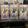 2021 Jasson Dominguez Leaf Valiant Auto’s (3) Yellow RC’s 3/5/7 Of 10 PSA 9’s/10