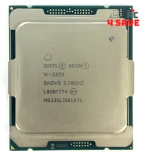 Intel Xeon W-2255 3.7GHz 10-Core LGA2066 19.25MB Server CPU Processor SRGV8 165W