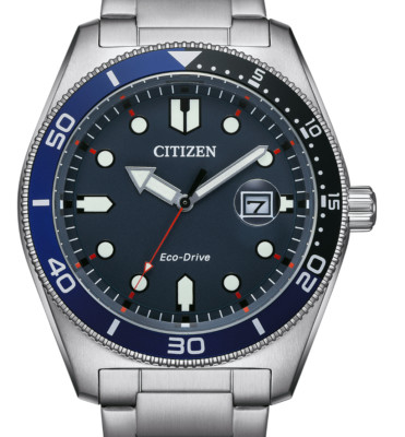 Armbanduhr Citizen AW1761-89L Marine Eco-Drive ''Fantastic Four'' Neu