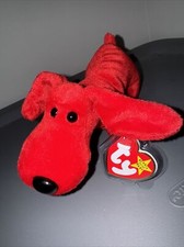 Ty Beanie Baby Rover the Red Dog style 4101 DOB May 30, 1996 VERY GOOD CONDITION