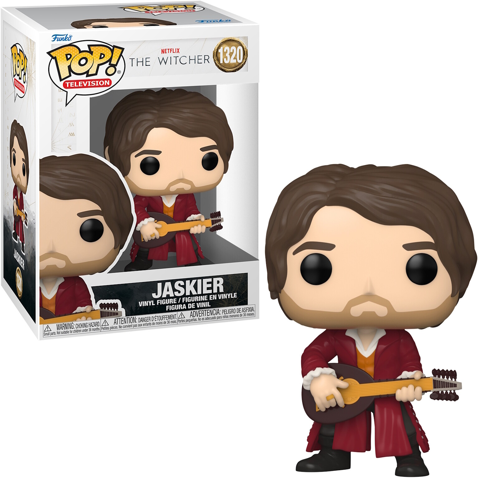 Thumbnail - The Witcher - Jaskier 1320 - Funko Pop Vinyl Figur