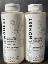 2 Pack The Honest Company Bubble Bath Tear Free Fragrance Free 12 Oz x2