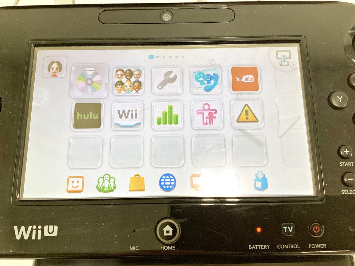 Nintendo Wii U Console Black 32GB 817 Japan Week to USA