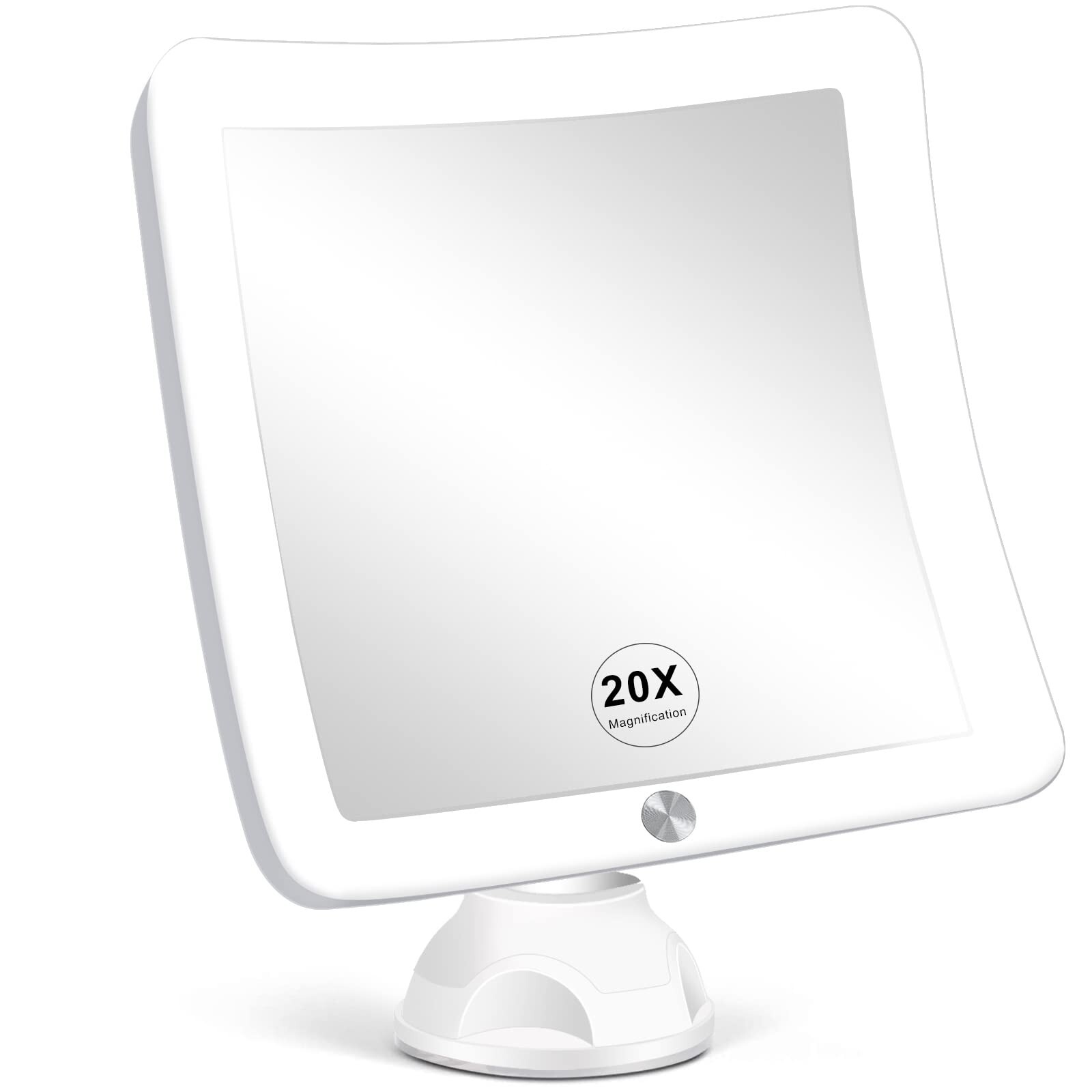 Fabuday 7 Inch LED Magnifying Mirror with 20X Zoom for Precision Makeup