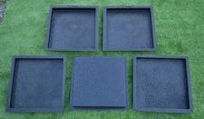 Concrete mold pavers stone patio casting concrete garden path sold set 5 pcs S35