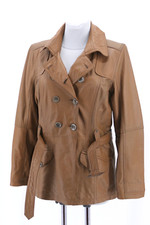 Cecil sheep Nappa Leder Damen Jacke cognac Gr. M NP: 250 Euro!