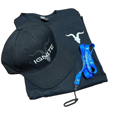 Dan Bilzerian Ignite Swag Kit T-Shirt Hat Device Holder (Black)
