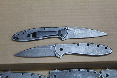 ペリシェ2000 BK 32H 6s Kershaw Composite BlackWashed Blade Leek 1660CBBW, D2 Blade Edge